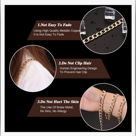 47" Silver Crossbody Chain - Picture 6 of 8